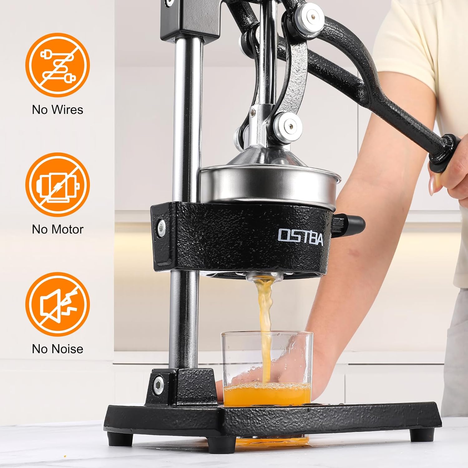 เครื่องคั้นน้ำผลไม้แบบมือหมุนท - Citrus Juicer Bar บทวิจารณ์และราคา