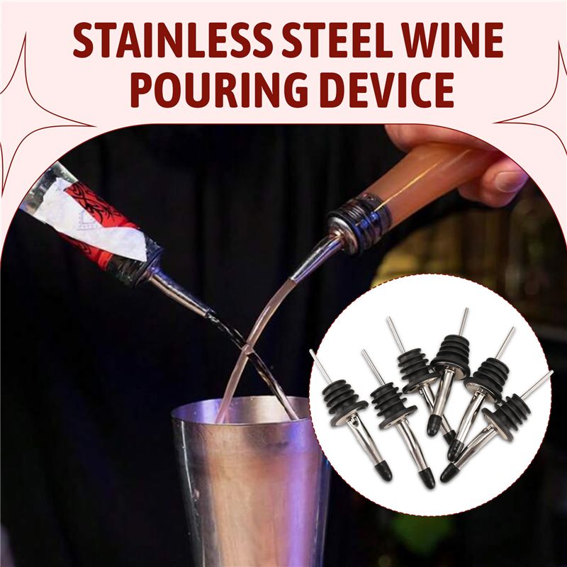 ที่รินสแตนเลส 6 ชิ้น, ที่รินแบ - Speed Pourer Cap บทวิจารณ์และราคา