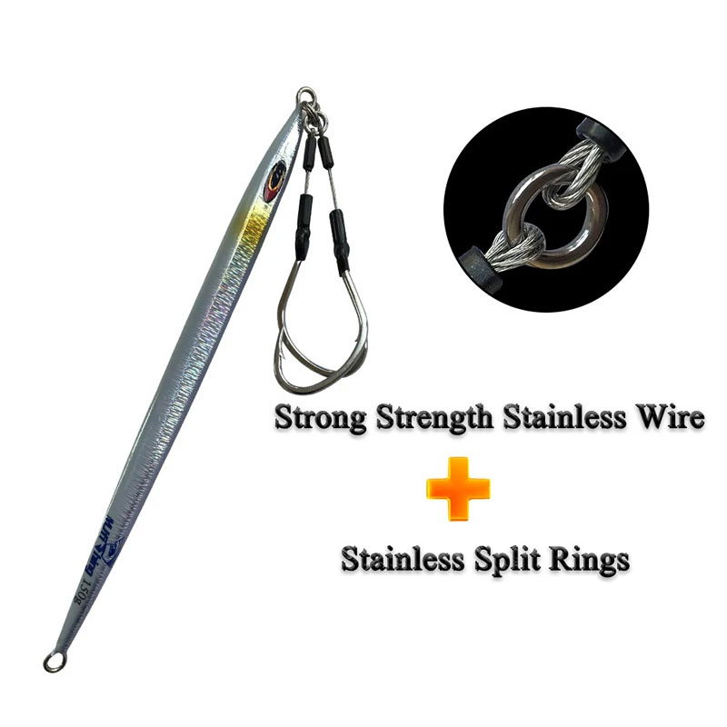 เช่น 10 คู่ Barbed Double Hook - Jigger Double Sided บทวิจารณ์และราคา